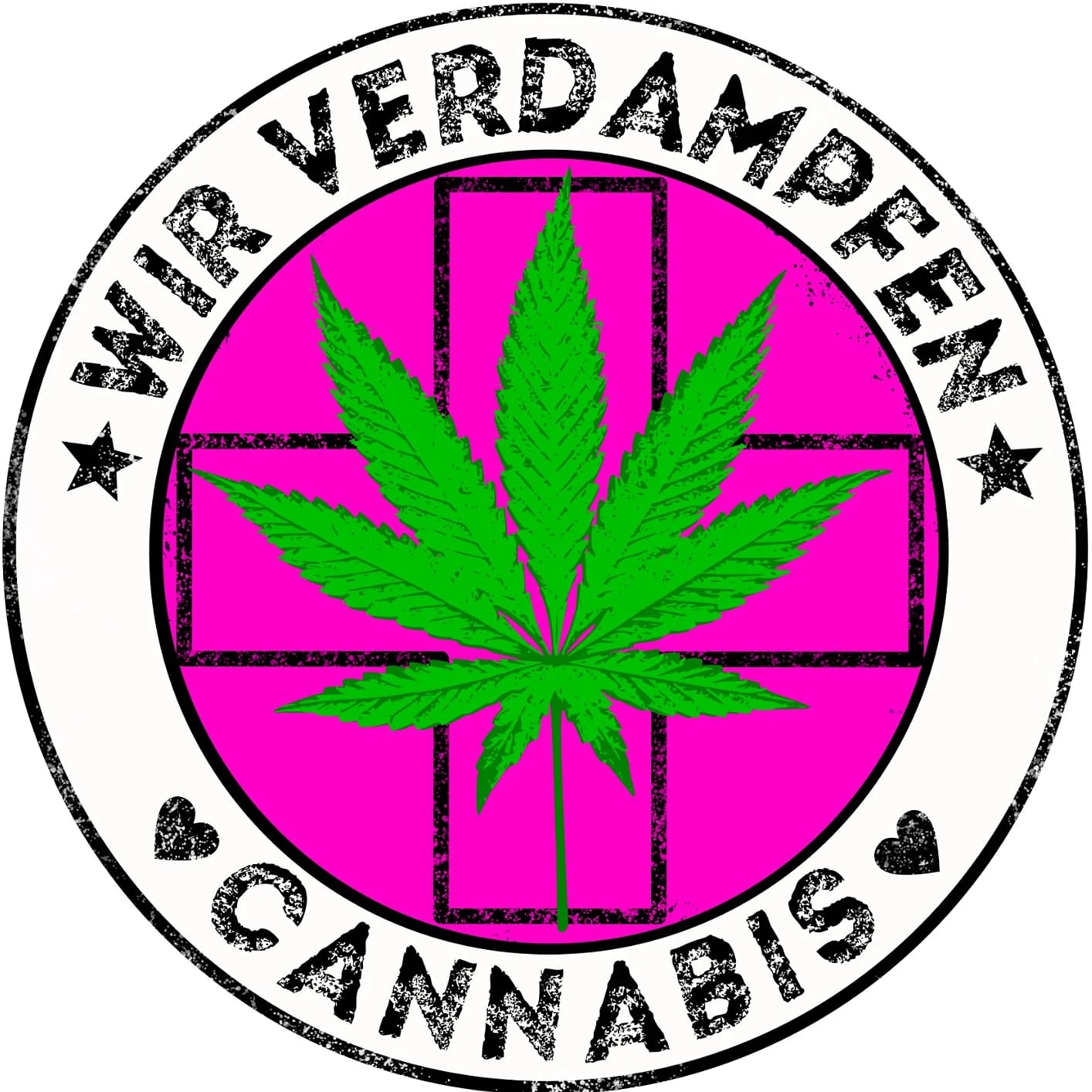 WIR VERDAMPEN CANNABIS LOGO